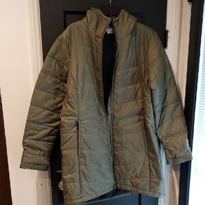 Columbia Olive Green Quilted Jacket